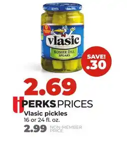 Hy-Vee Vlasic pickles offer