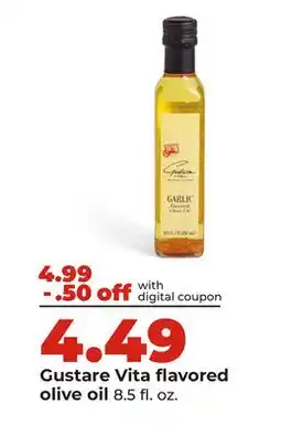 Hy-Vee Gustare Vita flavored olive oil offer
