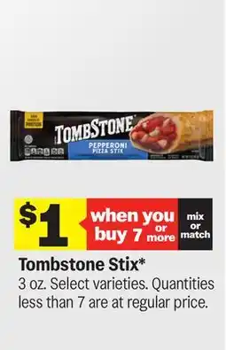 Meijer Tombstone Stix offer