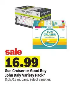 Meijer Sun Cruiser or Good Boy John Daly Variety Pack offer