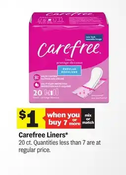 Meijer Carefree Liners offer