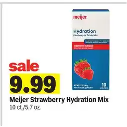 Meijer Meijer Strawberry Hydration Mix offer