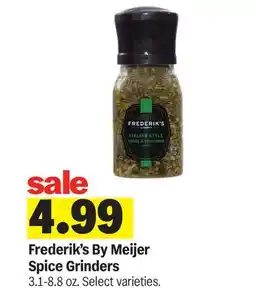Meijer Frederik's By Meijer Spice Grinders offer