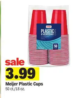 Meijer Meijer Plastic Cups offer