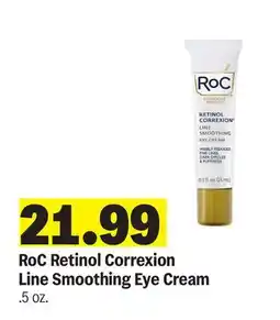 Meijer RoC Retinol Correxion Line Smoothing Eye Cream offer