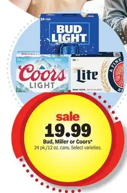 Meijer Bud, Miller or Coors offer