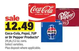 Meijer Coca-Cola, Pepsi, 7UP or Dr Pepper Products offer