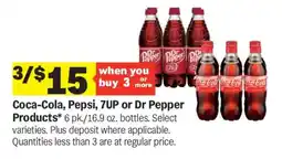 Meijer Coca-Cola, Pepsi, 7UP or Dr Pepper Products offer