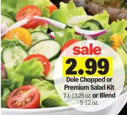 Meijer Dole Chopped or Premium Salad Kit offer