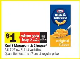 Meijer Kraft Macaroni & Cheese offer