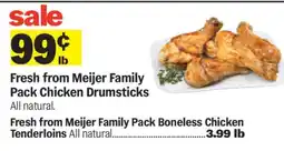 Meijer Fresh from Meijer Family Pack Chicken Drumsticks offer