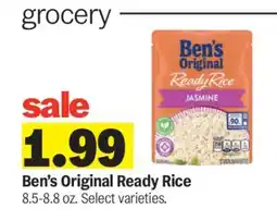 Meijer Ben's Original Ready Rice offer