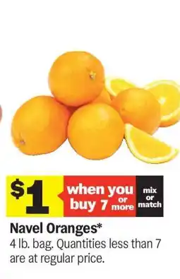 Meijer Navel Oranges offer