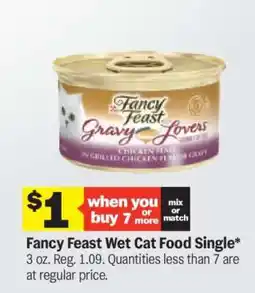 Meijer Fancy Feast Wet Cat Food Single offer
