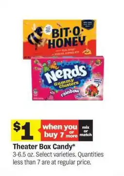 Meijer Theater Box Candy offer