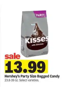 Meijer Hershey's Party Size Bagged Candy offer