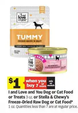 Meijer I and Love and You Dog or Cat Food or Treats offer