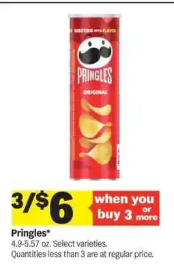 Meijer Pringles offer