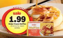 Meijer Meijer Frozen Waffles offer
