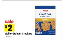Meijer Meijer Graham Crackers offer
