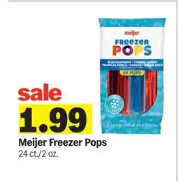 Meijer Meijer Freezer Pops offer