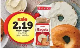 Meijer Meijer Bagels offer