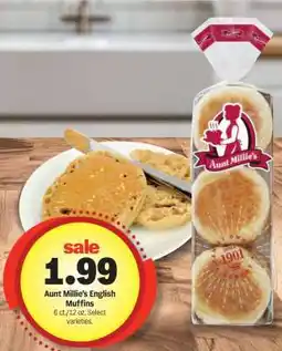 Meijer Aunt Millie's English Muffins offer