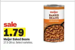 Meijer Meijer Baked Beans offer