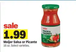 Meijer Meijer Salsa or Picante offer