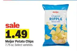 Meijer Meijer Potato Chips offer
