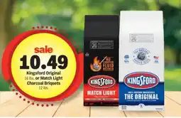 Meijer Kingsford Original or Match Light Charcoal Briquets offer