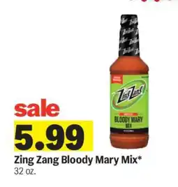 Meijer Zing Zang Bloody Mary Mix offer