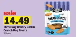 Meijer Three Dog Bakery Bark’n Crunch Dog Treats offer