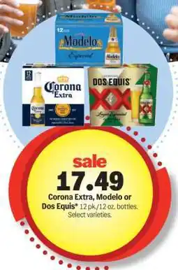 Meijer Corona Extra, Modelo or Dos Equis offer
