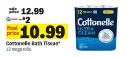 Meijer Cottonelle Bath Tissue offer