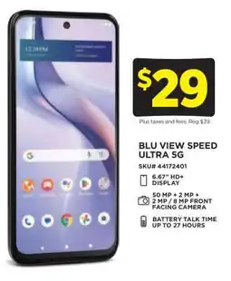 Dollar General BLU VIEW SPEED ULTRA 5G offer