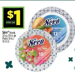 Dollar General Sérv Bowls or Plates offer