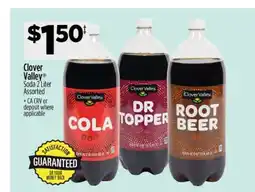 Dollar General Clover Valley Soda 2 Liter Assorted offer