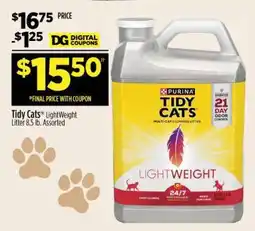 Dollar General Tidy Cats offer