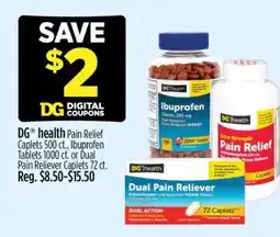 Dollar General DG health Pain Relief offer