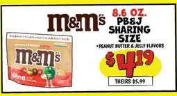 Ollie's M&M PBEJ SHARING SIZE offer