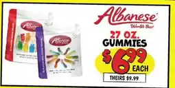 Ollie's Albanese Worlds Best GUMMIES offer