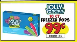 Ollie's JOLLY rancher 10 ст. FREEZER POPS offer