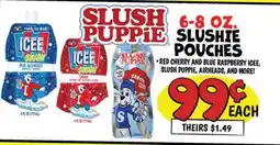 Ollie's SLUSH PUPPiE SLUSHIE POUCHES offer