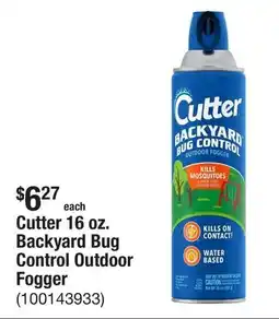 The Home Depot Cutter 16 oz. Backyard Bug Control Outdoor Fogger offer