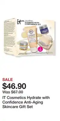 Ulta Beauty IT Cosmetics Hydrate with Confidence Anti-Aging Skincare Gift Set offer