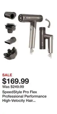 Ulta Beauty SpeedStyle Pro Flex Professional Performance High-Velocity Hair Dryer System offer
