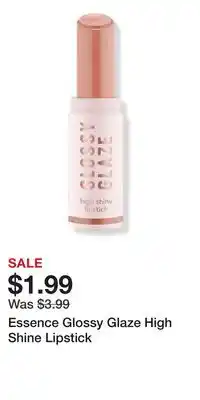 Ulta Beauty Essence Glossy Glaze High Shine Lipstick offer