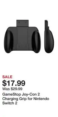Game Stop GameStop Joy-Con 2 Charging Grip for Nintendo Switch 2 offer