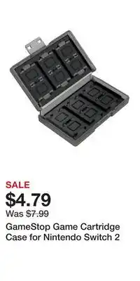 Game Stop GameStop Game Cartridge Case for Nintendo Switch 2 offer